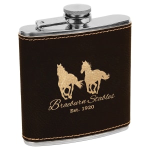 Leatherette Flasks