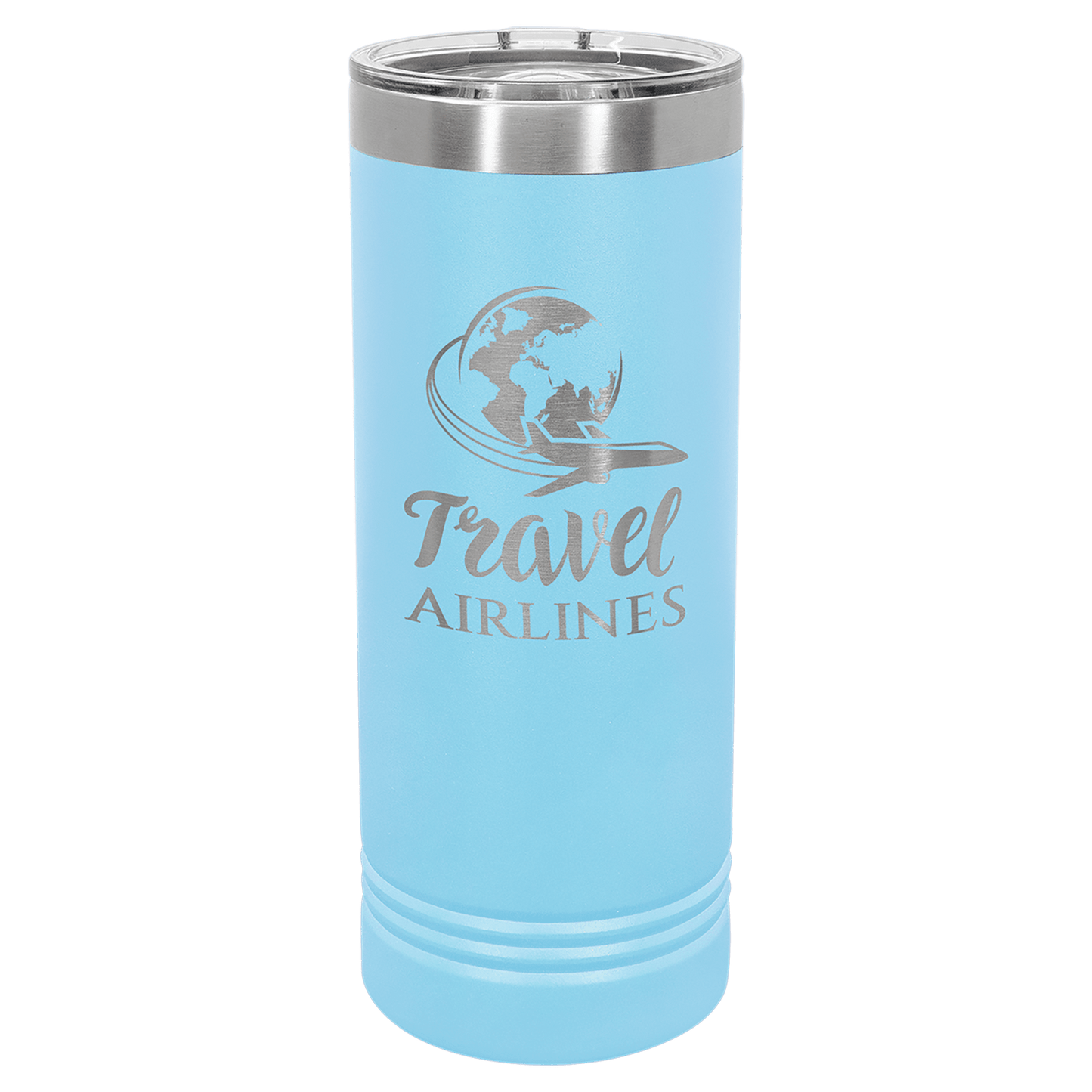 Polar Camel 22 oz. Skinny Tumbler with Slider Lid
