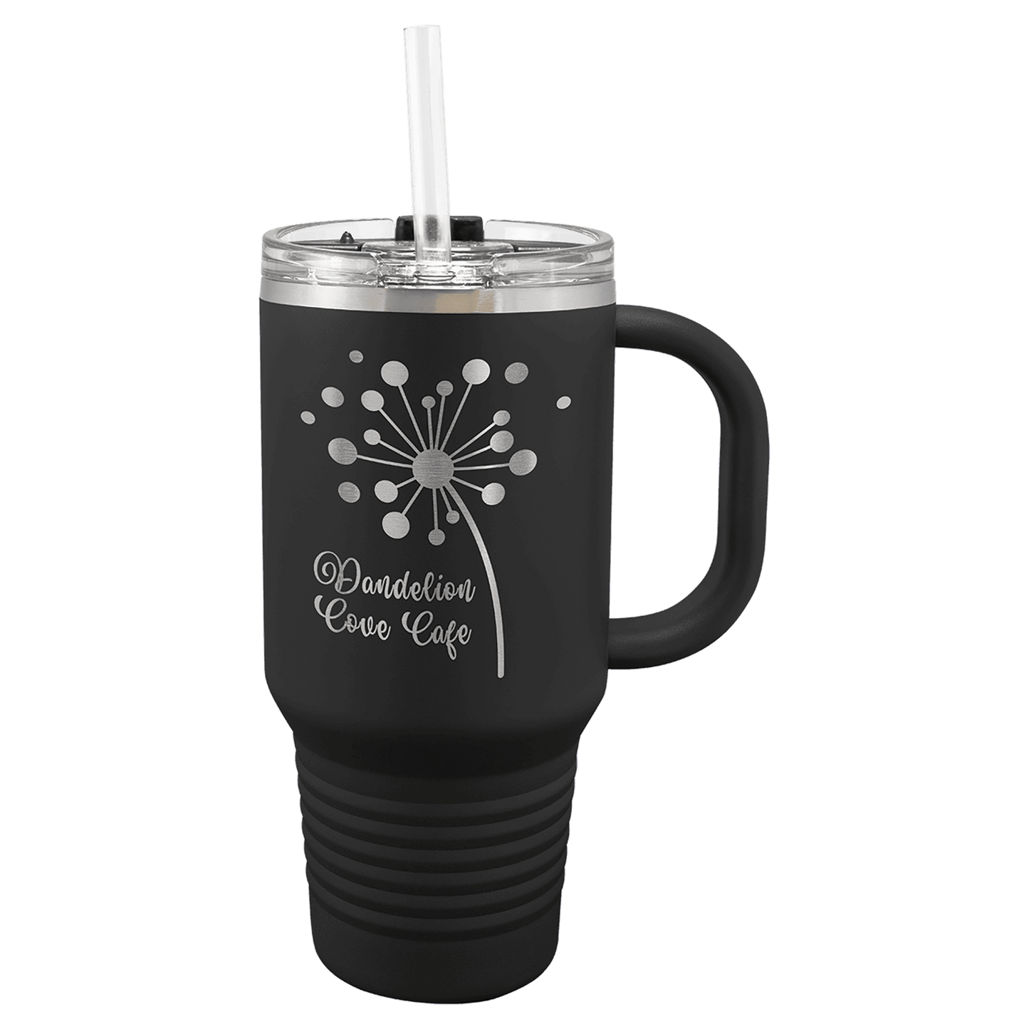 Polar Camel 32 oz. Travel Mug with Snap Lid & Straw