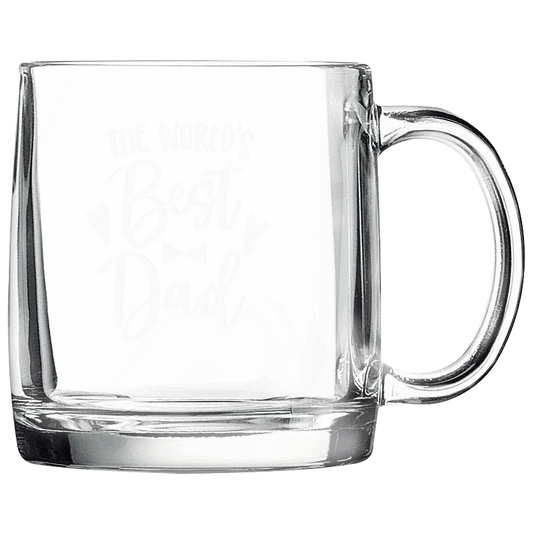 Polar Camel Clear Glassware 12 1/4 oz. clear coffee mug