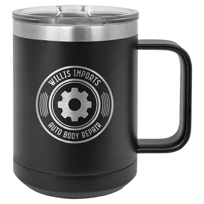 Polar Camel Powder Coated 15 oz. Coffee Mug