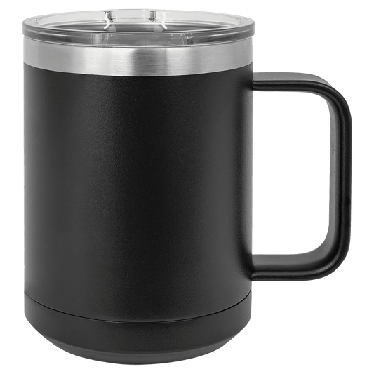 Polar Camel Powder Coated 15 oz. Coffee Mug