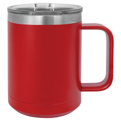 Polar Camel Powder Coated 15 oz. Coffee Mug