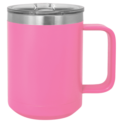 Polar Camel Powder Coated 15 oz. Coffee Mug