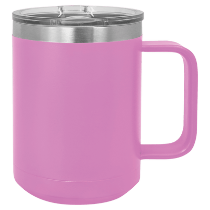 Polar Camel Powder Coated 15 oz. Coffee Mug