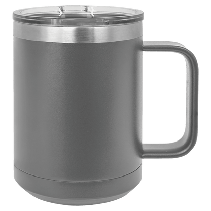 Polar Camel Powder Coated 15 oz. Coffee Mug