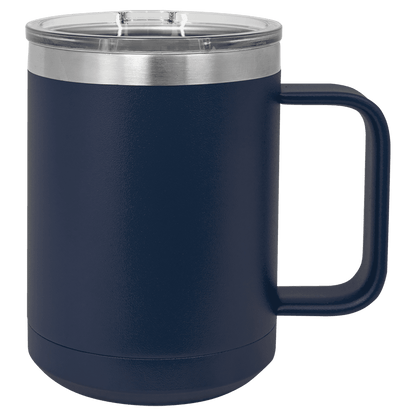 Polar Camel Powder Coated 15 oz. Coffee Mug