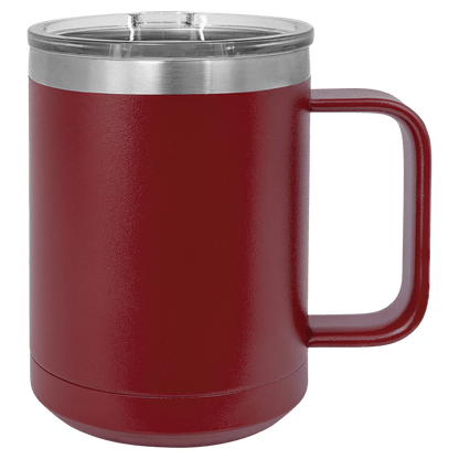 Polar Camel Powder Coated 15 oz. Coffee Mug