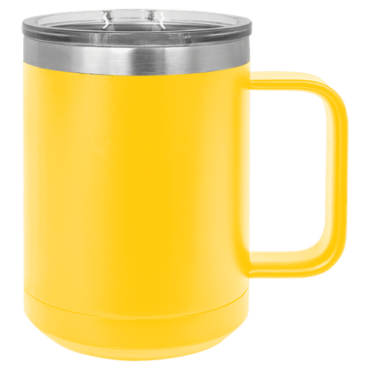 Polar Camel Powder Coated 15 oz. Coffee Mug