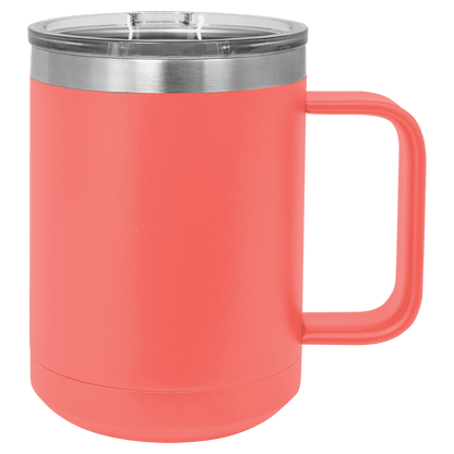 Polar Camel Powder Coated 15 oz. Coffee Mug