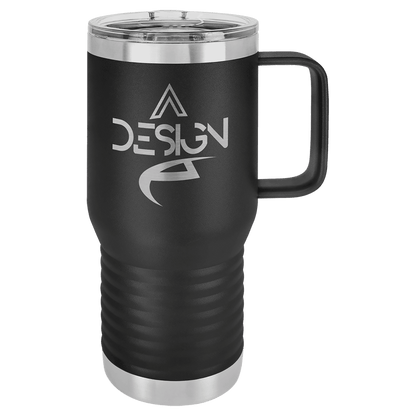Polar Camel 20 oz. Vacuum Insulated Travel Mug with Slider Lid