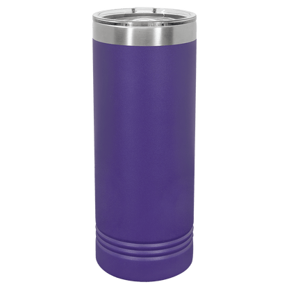 Polar Camel 22 oz. Skinny Tumbler with Slider Lid