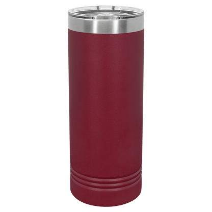Polar Camel 22 oz. Skinny Tumbler with Slider Lid