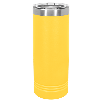 Polar Camel 22 oz. Skinny Tumbler with Slider Lid