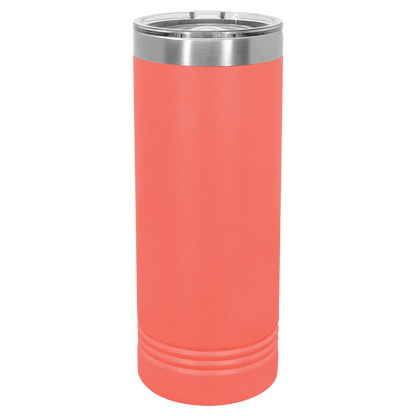 Polar Camel 22 oz. Skinny Tumbler with Slider Lid