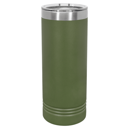 Polar Camel 22 oz. Skinny Tumbler with Slider Lid