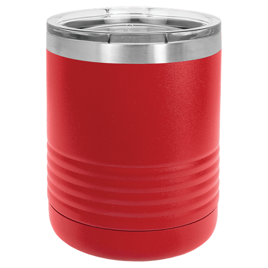 Polar Camel 10 oz. Vacuum Insulated Ringneck Tumbler with Clear Lid