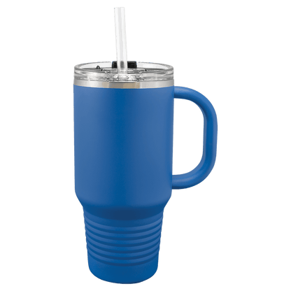 Polar Camel 32 oz. Travel Mug with Snap Lid & Straw