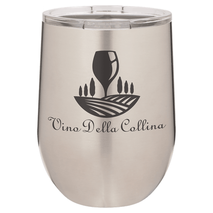Polar Camel 12 oz. Vacuum Insulated Stemless Wine Tumbler with Lid