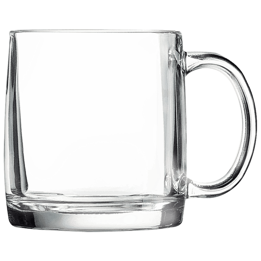 Polar Camel Clear Glassware 12 1/4 oz. clear coffee mug