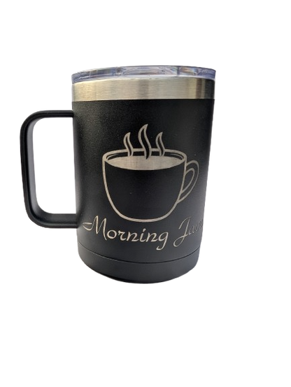Polar Camel Powder Coated 15 oz. Coffee Mug