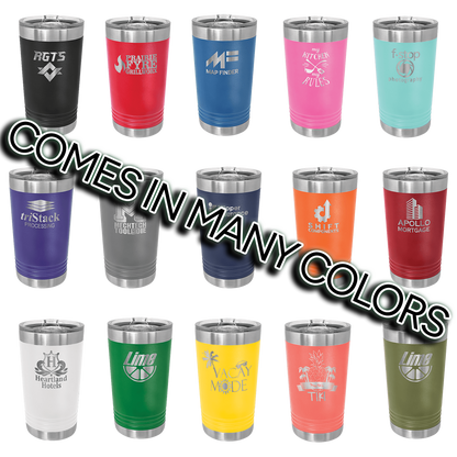 Polar Camel 16 oz. Pint with Slider Lid