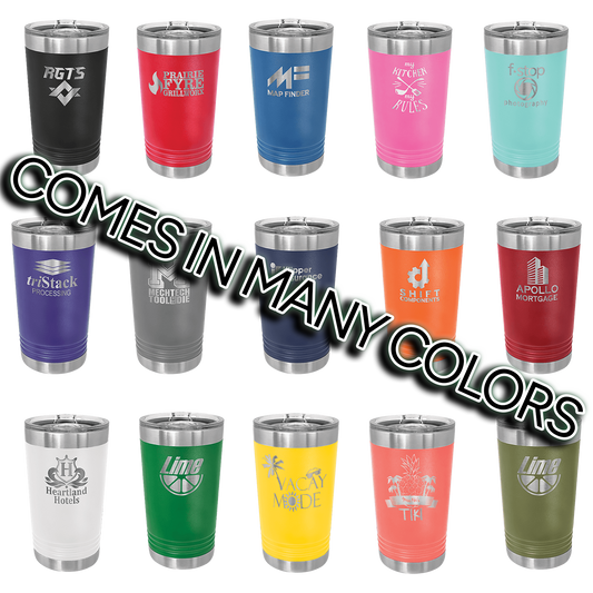 Polar Camel 16 oz. Pint with Slider Lid