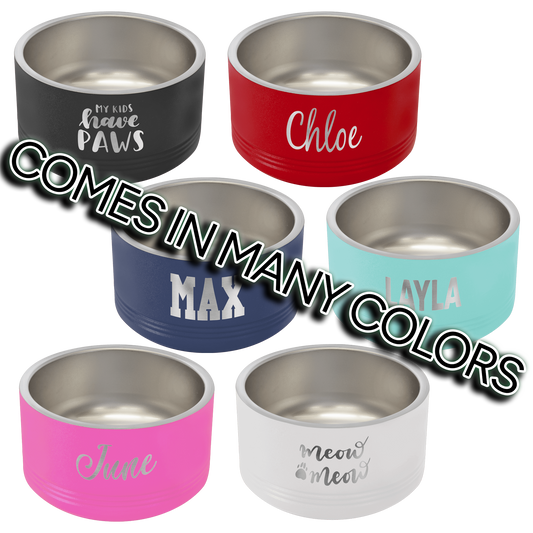 Polar Camel 18 oz. Small Pet Bowl