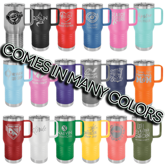 Polar Camel 20 oz. Vacuum Insulated Travel Mug with Slider Lid